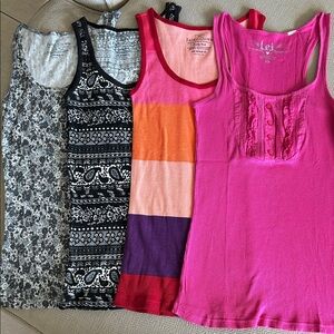 Colorful Tank Top Set